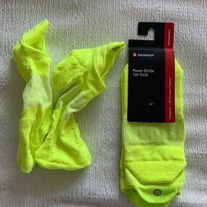 Two pair of lululemon socks. Size large